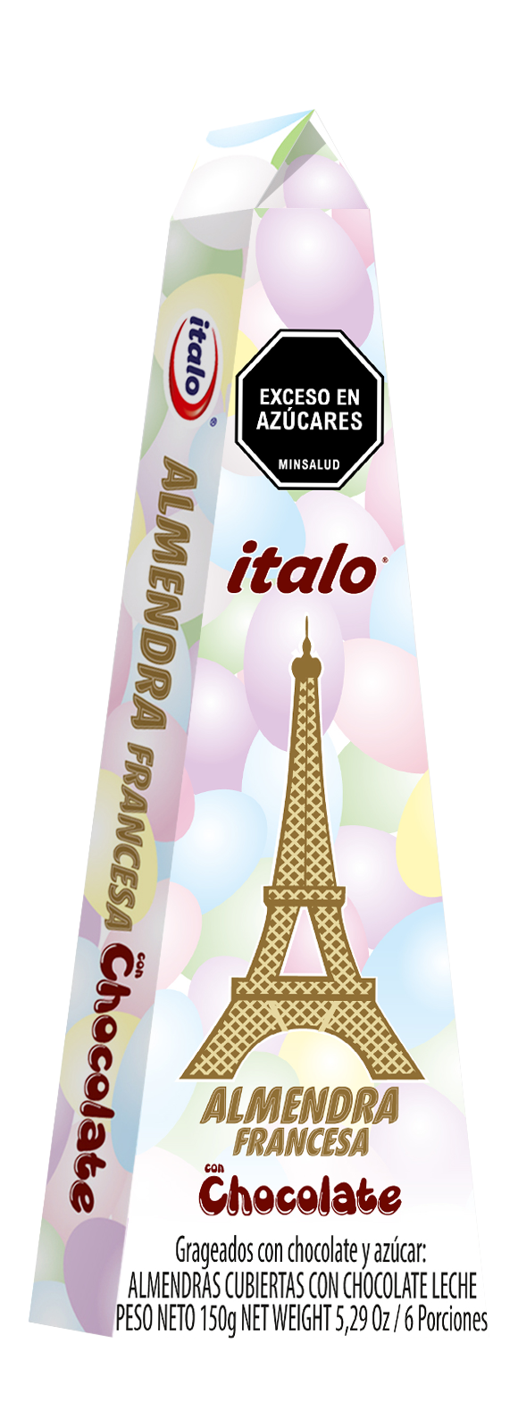 Almendra con Chocolate 150gr Comestiblesitalo